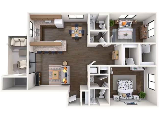 Unit 1093 1113 floor plan