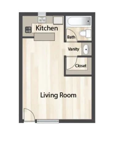 Unit 110 153 floor plan
