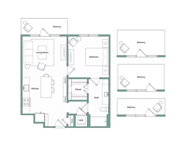 Unit 1027 1027 floor plan