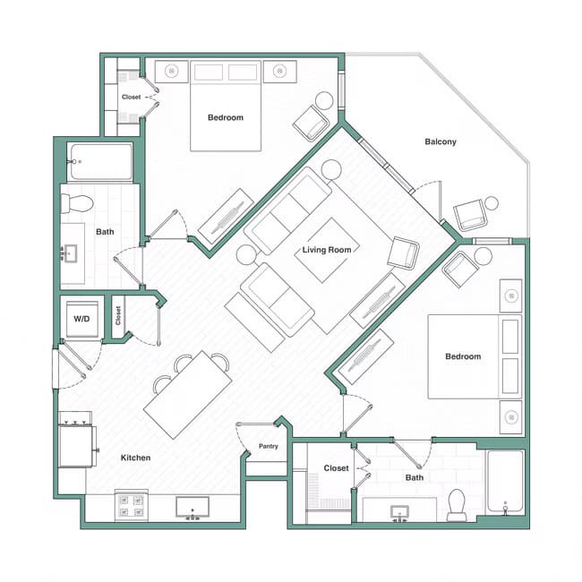 Unit 3057 3057 floor plan
