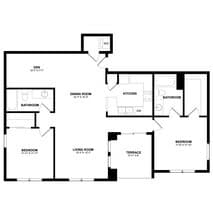B3 2057 floor plan