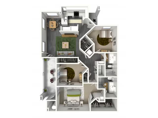 Unit 2030 2030 floor plan