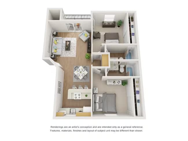 Unit 2041 2041 floor plan