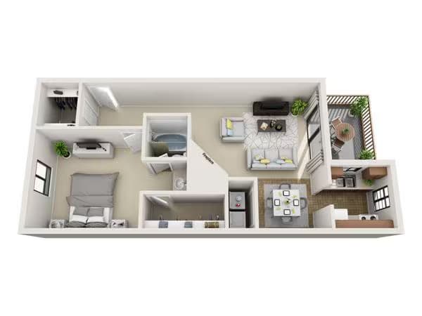 Unit 1028 3028 floor plan
