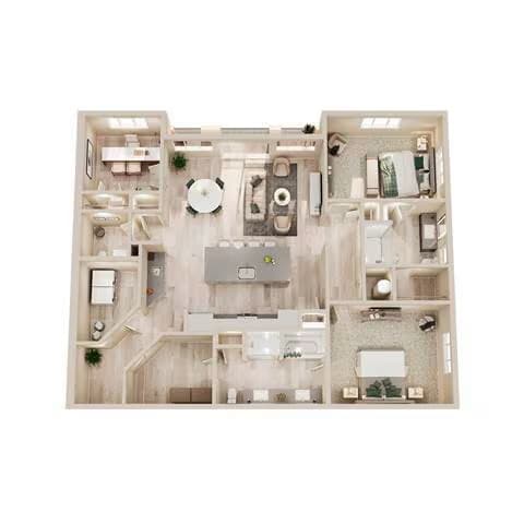 Unit 2071 2071 floor plan