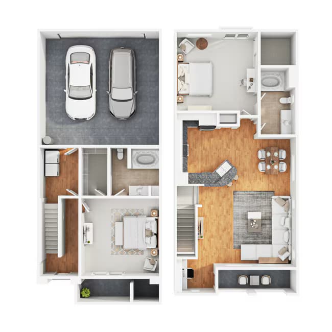 Townhouse 2127 floor plan
