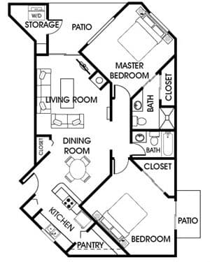 Unit 2111 2111 floor plan