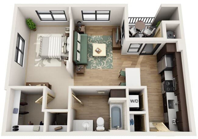 Unit 2112 2112 floor plan