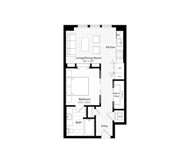 Unit 2053 3053 floor plan