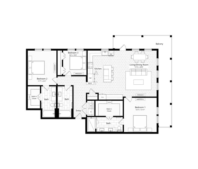 Unit 2015 4015 floor plan