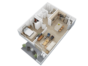 A1 9-2061 floor plan