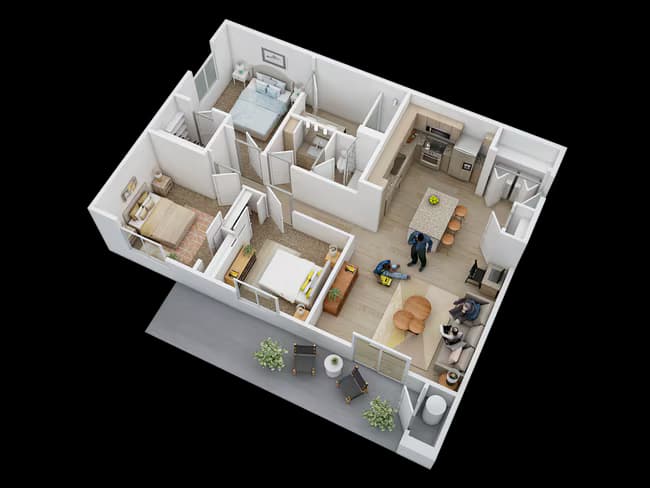 Unit 18-2117 18-2117 floor plan