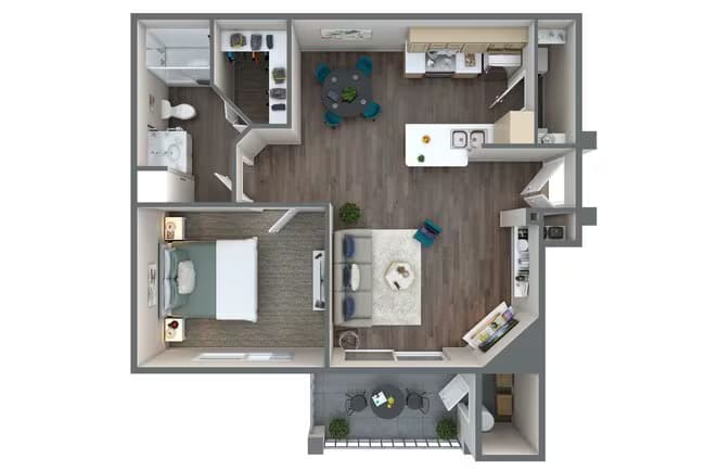 Plan A-1 1094 floor plan