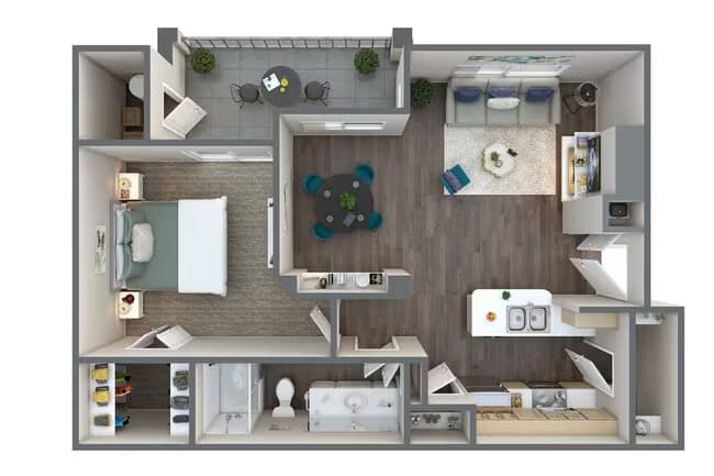 Unit 2067 2067 floor plan