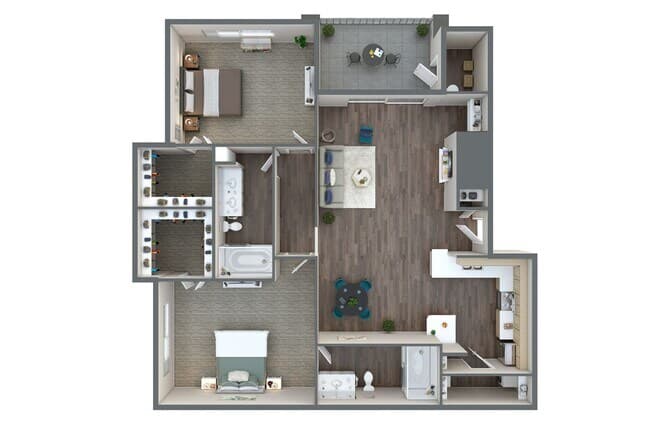 Unit 1072 2084 floor plan