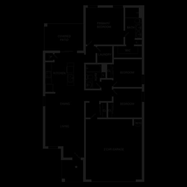 Unit 6833WLL 6727WGR floor plan