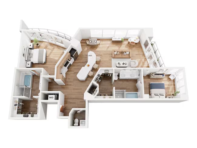 Unit 2702 2802 floor plan