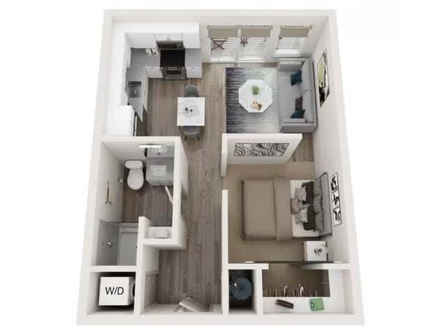 Unit 324 320 floor plan