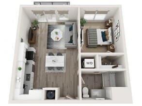 UNIT 4 410 floor plan