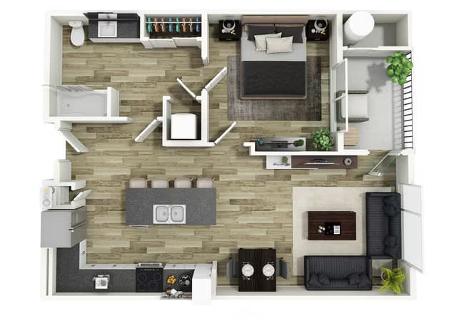 Unit 340 234 floor plan