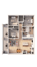 C1 4-3017 floor plan