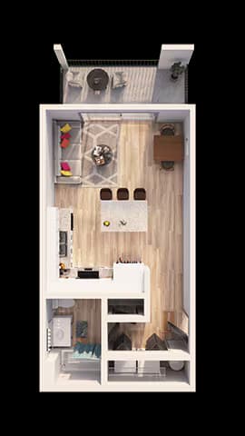 Unit 17-1140 20-3114 floor plan