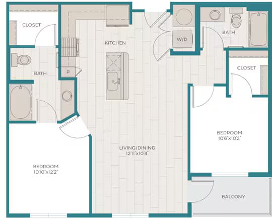 Unit 5025 5025 floor plan