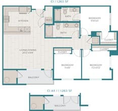 C1 Alt 1 4081 floor plan