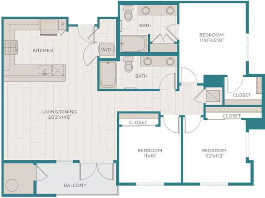 C1 Alt 2 4047 floor plan