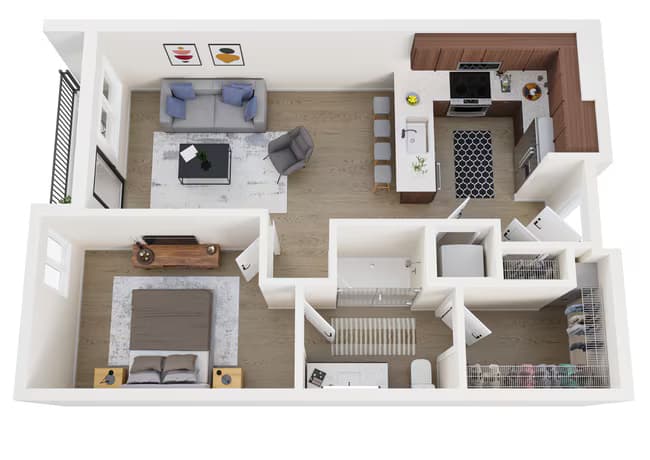 Unit 613 413 floor plan