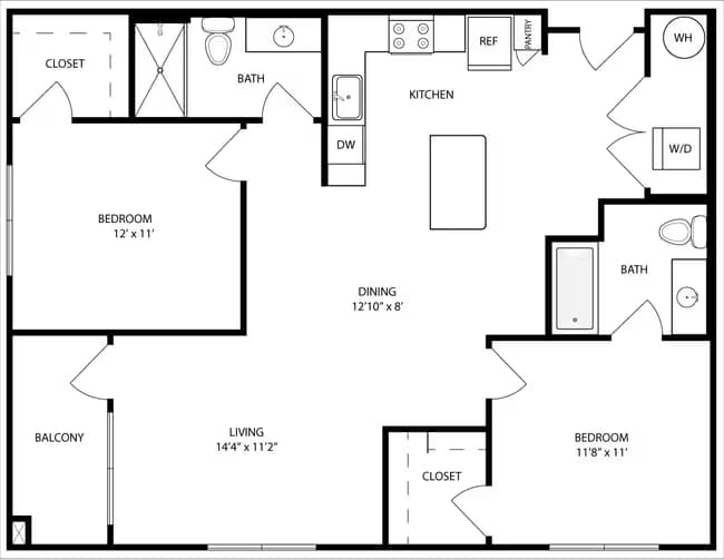 Unit 3002 3061 floor plan