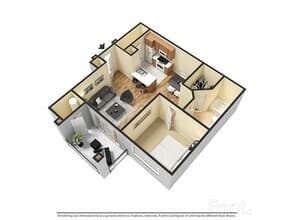 1x1-707 3147 floor plan