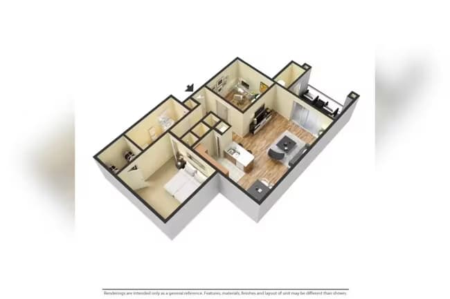 1x1-916 2112 floor plan