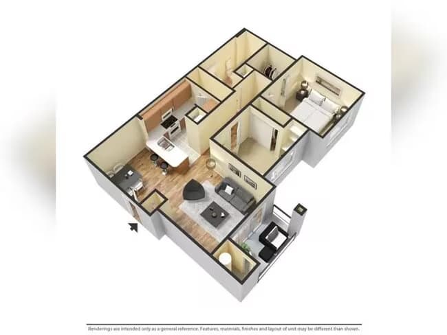 2x1-970 2196 floor plan