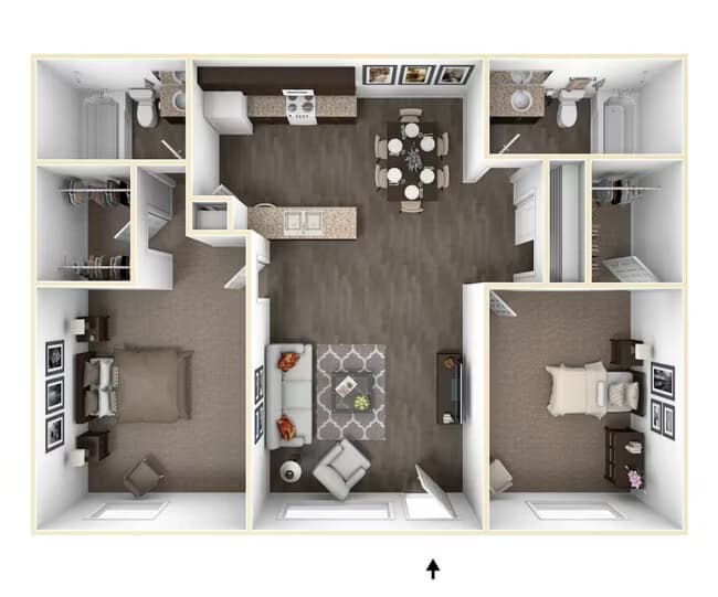 Unit 117 308 floor plan