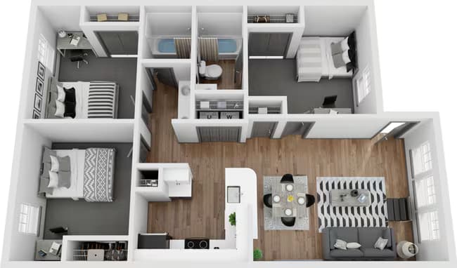 Unit Private Private floor plan