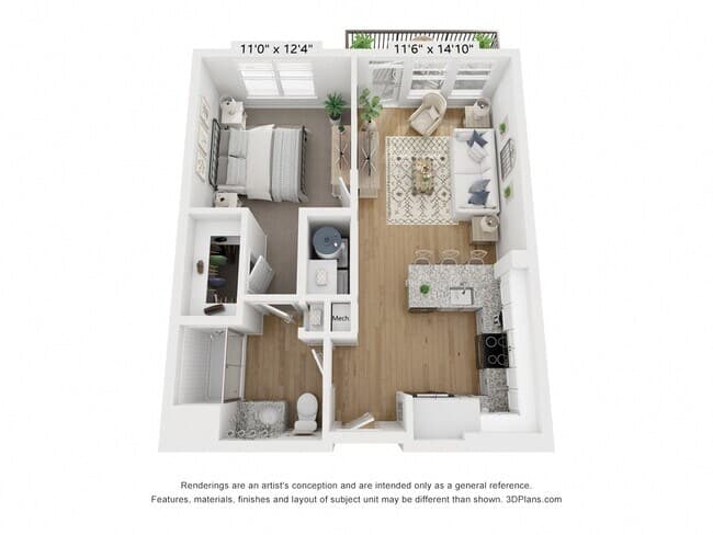 Unit 3109 3309 floor plan