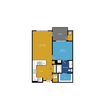 A1 206 floor plan