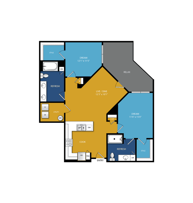 B3 304 floor plan
