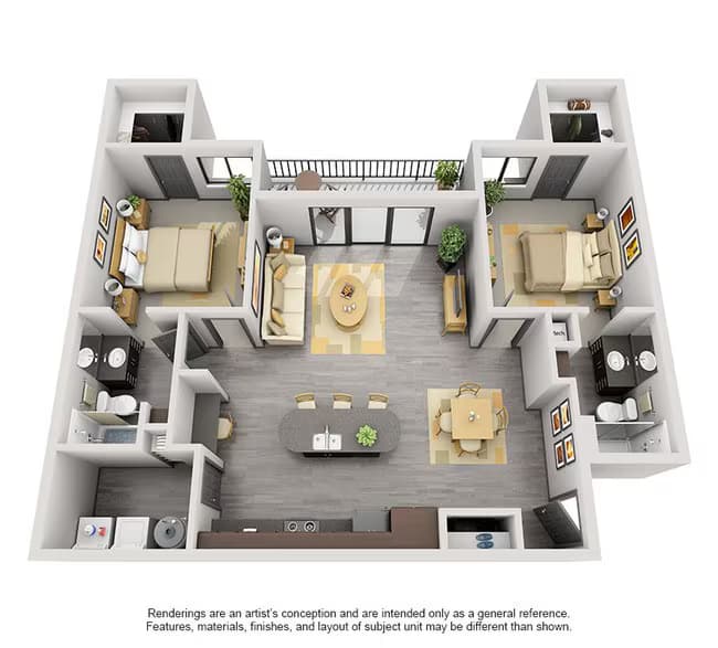 Unit 3050 2051 floor plan