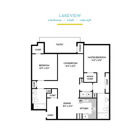 Unit 2054 2035 floor plan