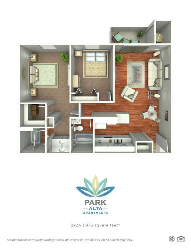 2X2A 1007 floor plan