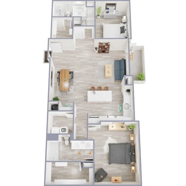 B2.2 207 floor plan