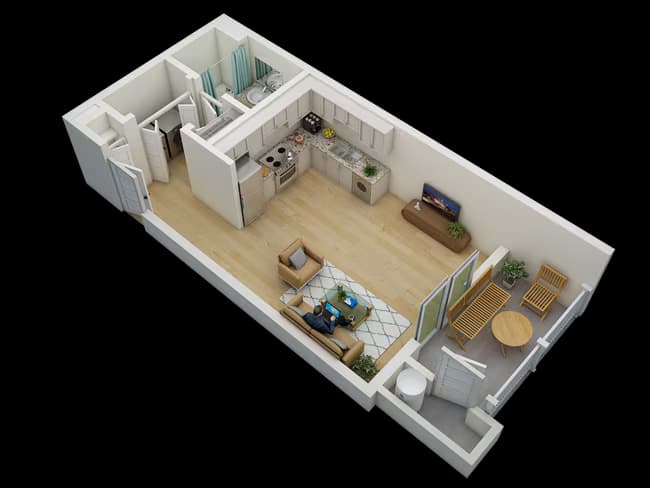 Unit 3022 2115 floor plan