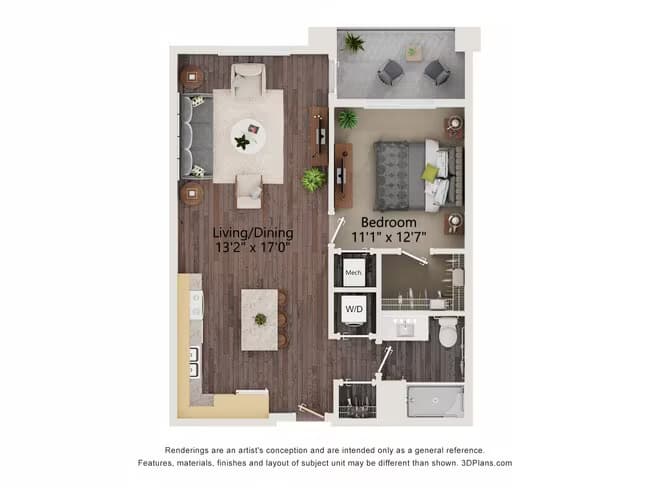 Unit 1406 1406 floor plan