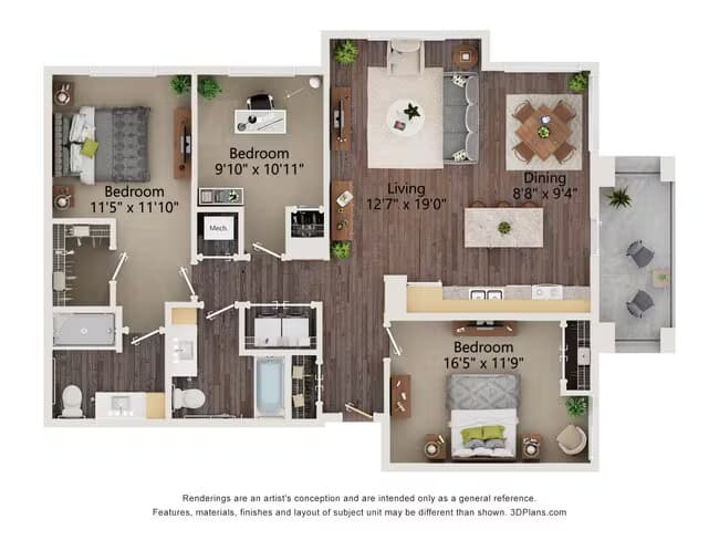 Unit 1118 1118 floor plan