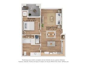 1A 05-307 floor plan