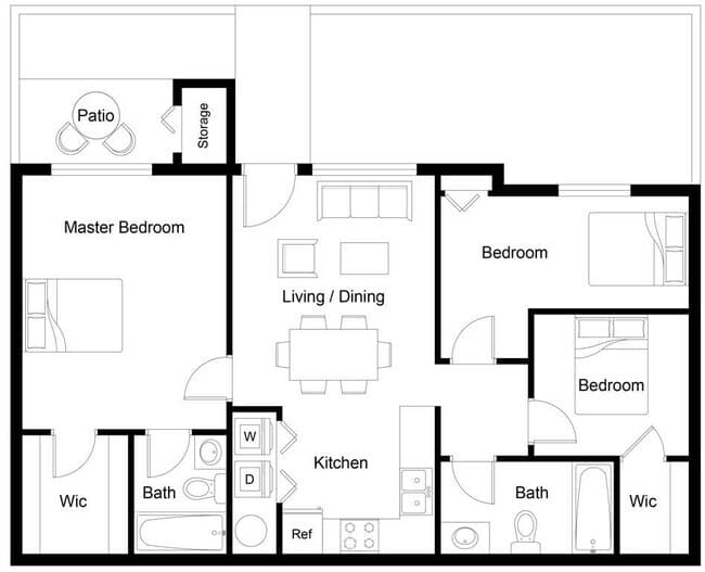 Unit 057 045 floor plan