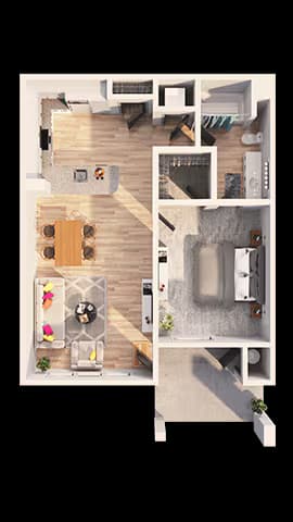 Unit 1041 1004 floor plan