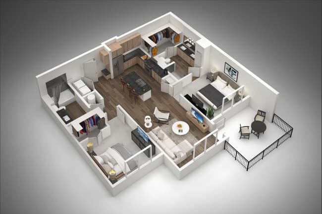 Unit 1154 1154 floor plan